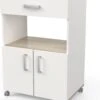 Belfurn -Keukentrolley-Microgolfkast - Magnetronkast Wit Anis