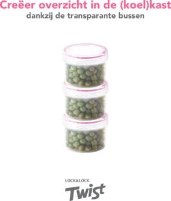 Lock&Lock Voorraadbussen - Vershoudbakjes - Bewaardozen Voedsel - Sausbakjes Met Deksel - Dressing Bakje - Kruidenpotjes - Babyvoeding Bewaarbakjes - 150 Ml - Rond - Luchtdicht - BPA Vrij - Set Van 6 Stuks -Thuisopslag 1021x1200 1