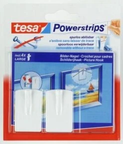 Tesa Powerstrips Schilderijhaak - Wit - 2 Stuks -Thuisopslag 1027x1200 3