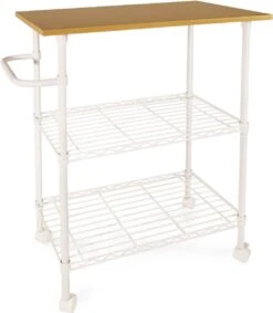 Casa Pura Keukentrolley Op Wieltkes - Serveerwagen - Toledo - 3 Lagen - 60 X 41 X 87 Cm -Thuisopslag 1046x1200 1