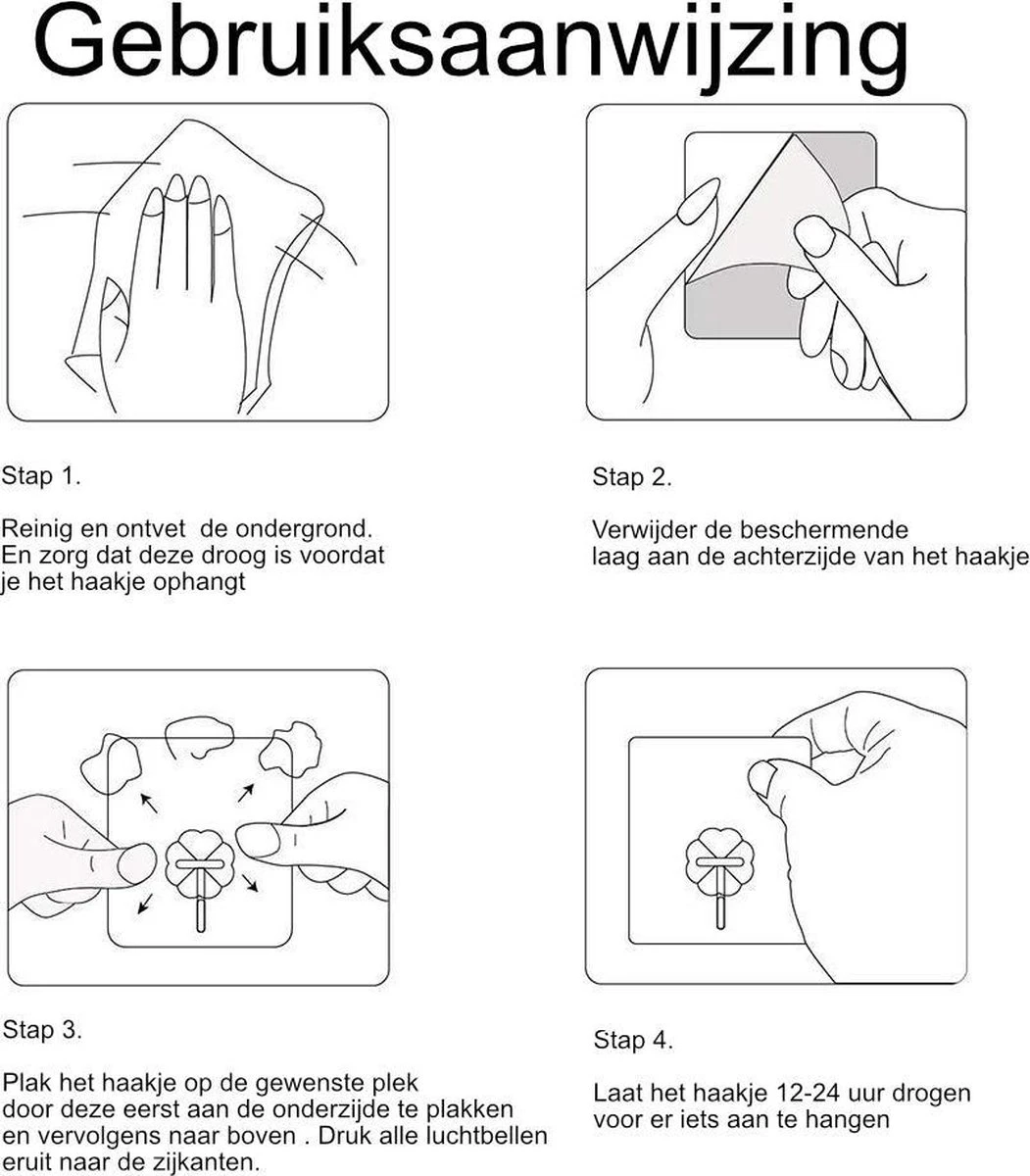 Zelfklevende Plakhaakjes Voor Een Gladde Ondergrond ( 5 Stuks) -Wandhaakjes - Muurhaakjes - Deurhaakjes - Ophanghaakjes - Badkamer Haakjes - Keuken Haakjes 8 Zelfklevende Plakhaakjes Voor Een Gladde Ondergrond ( 5 Stuks) -Wandhaakjes - Muurhaakjes - Deurhaakjes - Ophanghaakjes - Badkamer Haakjes - Keuken Haakjes - Afbeelding 6