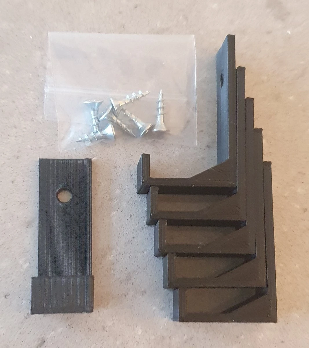 Merkloos Ophang Haken (klein) Met Schroef - 6 Stuks Voor 3 Paar Schoenen - Universele Haken - Schoenen Ophangen - Kast Organiseren - Schoenen Opbergsysteem - Mat Zwart - Incl. Bevestigingsmateriaal 4 Merkloos Ophang Haken (klein) Met Schroef - 6 Stuks Voor 3 Paar Schoenen - Universele Haken - Schoenen Ophangen - Kast Organiseren - Schoenen Opbergsysteem - Mat Zwart - Incl. Bevestigingsmateriaal - Afbeelding 2