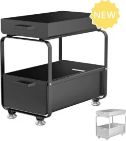 Mymonkii Gootsteenkast Organizer - Schuiflades Keukenkast – Stevige Keukenkast Organizer - Antislip Poten -Thuisopslag 1072x1200