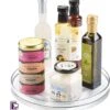 Draaiplateau Transparant ⌀ 27cm Lage Rand 4,5cm - Keuken Organisator - Kruiden Draaiplateau - Badkamer Organisator - Lazy Susan -Thuisopslag 1078x1200 1