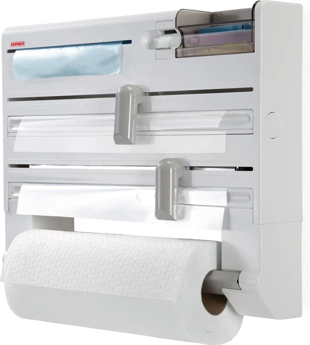 Leifheit Rollenhouder Parat Plus - Wit 5 Leifheit Rollenhouder Parat Plus - Wit - Afbeelding 3