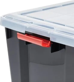 IRIS Airtight Opbergbox - 70L - 2 Stuks - Zwart/Rood -Thuisopslag 1078x1200 7