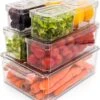 Yourganized Koelkast Organizer - Set Van 7 - Keuken Organizers - Lade Organizer -Thuisopslag 1079x1200