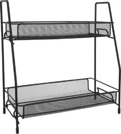 QUVIO Kruidenrekken Staal - Kruidenrek Staand - Kruidenrekken Zwart - Opbergrek - Opbergrekken Breedte Van 25 Tot 50 Cm - Opbergrek Zwart - Keukenrek - Keukenrek Staand 2 Laags - Zwart - Metaal 10 QUVIO Kruidenrekken Staal - Kruidenrek Staand - Kruidenrekken Zwart - Opbergrek - Opbergrekken Breedte Van 25 Tot 50 Cm - Opbergrek Zwart - Keukenrek - Keukenrek Staand 2 Laags - Zwart - Metaal -Thuisopslag 1082x1200 1