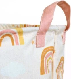 Opbergmand / Speelgoedmand Kinderkamer: Regenbogen | A Little Lovely Company -Thuisopslag 1083x1200