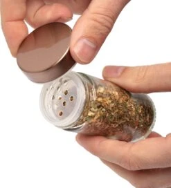 Pazzo Goods - Kruidenrek Staand - Kruidenrek Met Potjes - Rose Goud - RVS - Kruidenrek Draaibaar - 20 Kruidenpotjes - Inclusief Stickers & Stift - Kruiden Carrousel -Thuisopslag 1088x1200 1