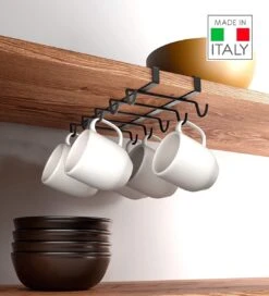 Tomado Metaltex - Kopjes Ophangen Aan Plank - Zwart - Ophangen Zonder Boren - Check Video -Thuisopslag 1090x1200 2