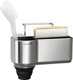 Simplehuman Keuken Gootsteen Organizer - RVS - 19x14x19 Cm - Zilver -Thuisopslag 1090x1200 4