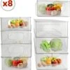 Box Me - Koelkast Organizer - 8 Stuks - Organizer Bakjes - Bakjes - Opberg Bakjes - Plastic Bakjes -Thuisopslag 1092x1200 1