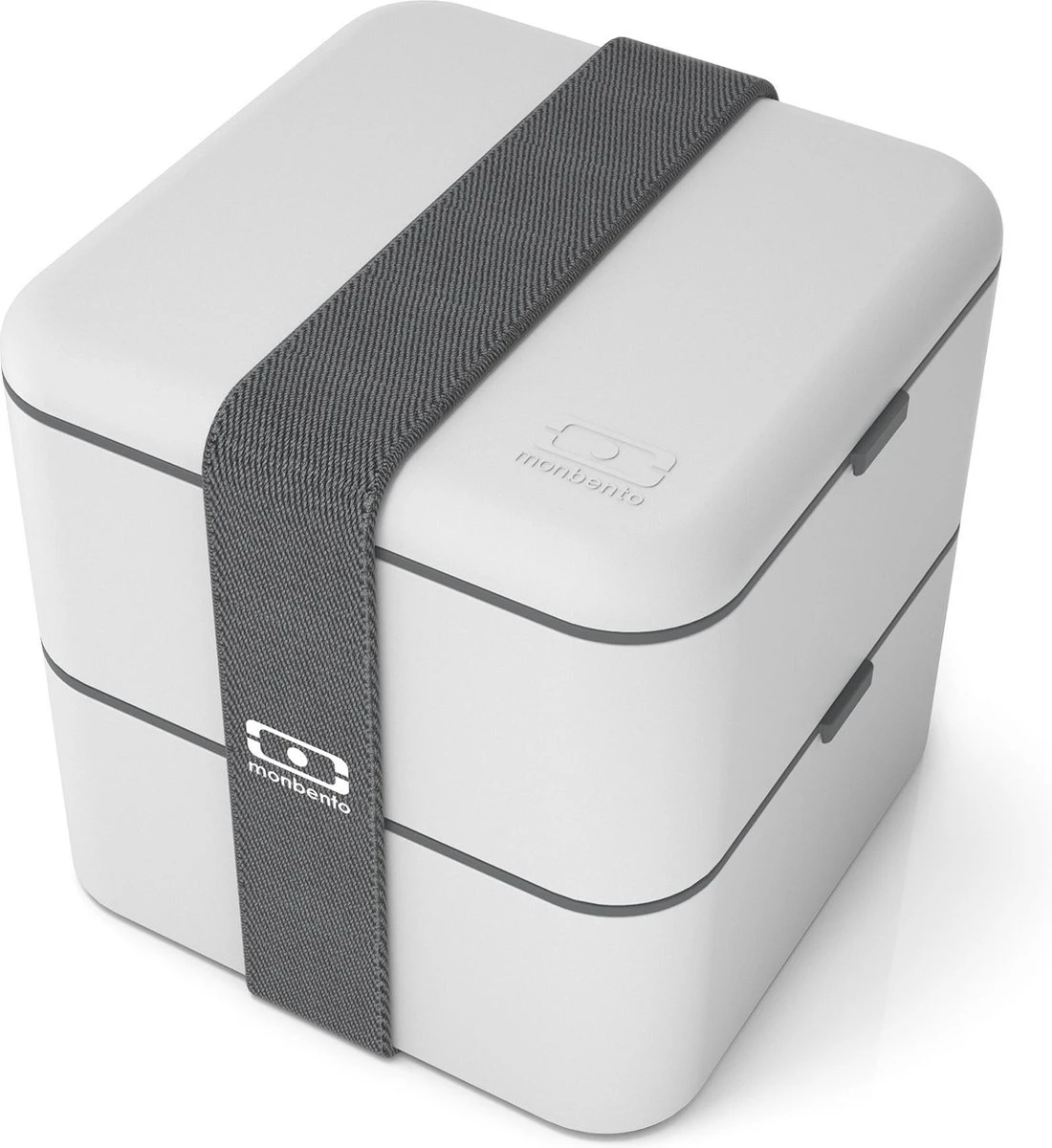 Monbento Bento MB Original Lunchbox Square - Grijs 3 Monbento Bento MB Original Lunchbox Square - Grijs