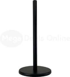 Merkloos MDO Keukenrolhouder RVS - Keukenpapierhouder - Keukenaccessoire - Zwart