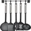Merkloos 6-Delige RVS Keukengerei / Keukenhulp Set Met Ophang Stang - Keuken Gerei/accessoires -Thuisopslag 1105x1200 6