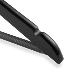 Massief Houten Kledinghangers Zwart Set 24 Stuks Met Anti Slip Kleerhangers Hout Met Broekhangers -Thuisopslag 1110x1200 5