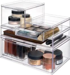 The Home Edit Opberglade Stapelbaar - Vanity - The Home Edit Opberglade - Stapelbaar & Uitschuifbaar -Thuisopslag 1125x1200 1