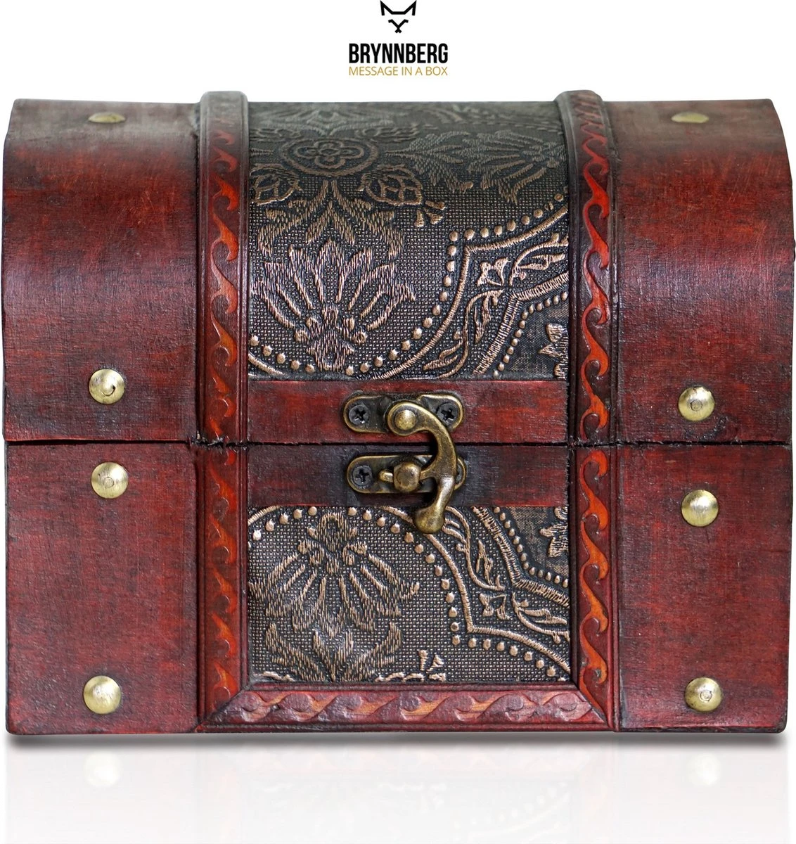 Brynnberg Schatkist 18x13x13cm Houten Schatkist Vintage Look Piratenjacht Hout Massief Bruin Koloniale Stijl Kist Boerenkist Hout Piratenkist Geldkist 4 Brynnberg Schatkist 18x13x13cm Houten Schatkist Vintage Look Piratenjacht Hout Massief Bruin Koloniale Stijl Kist Boerenkist Hout Piratenkist Geldkist - Afbeelding 2