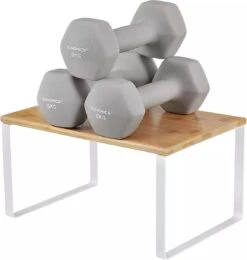 SensaHome Keuken Organizer - Bureau Organizer - Aanrecht Organizer - Keukenrek/Kruidenrek/Badkamer Organizer - Set Van 2 - Wit -Thuisopslag 1142x1200 20