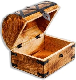 Brynnberg Schatkist Groot 20x15x16 Cm Piratenschatkist Massief Hout Bruin -Thuisopslag 1142x1200 27