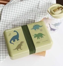 Broodtrommel / Lunch Box: Dino | A Little Lovely Company -Thuisopslag 1142x1200 8