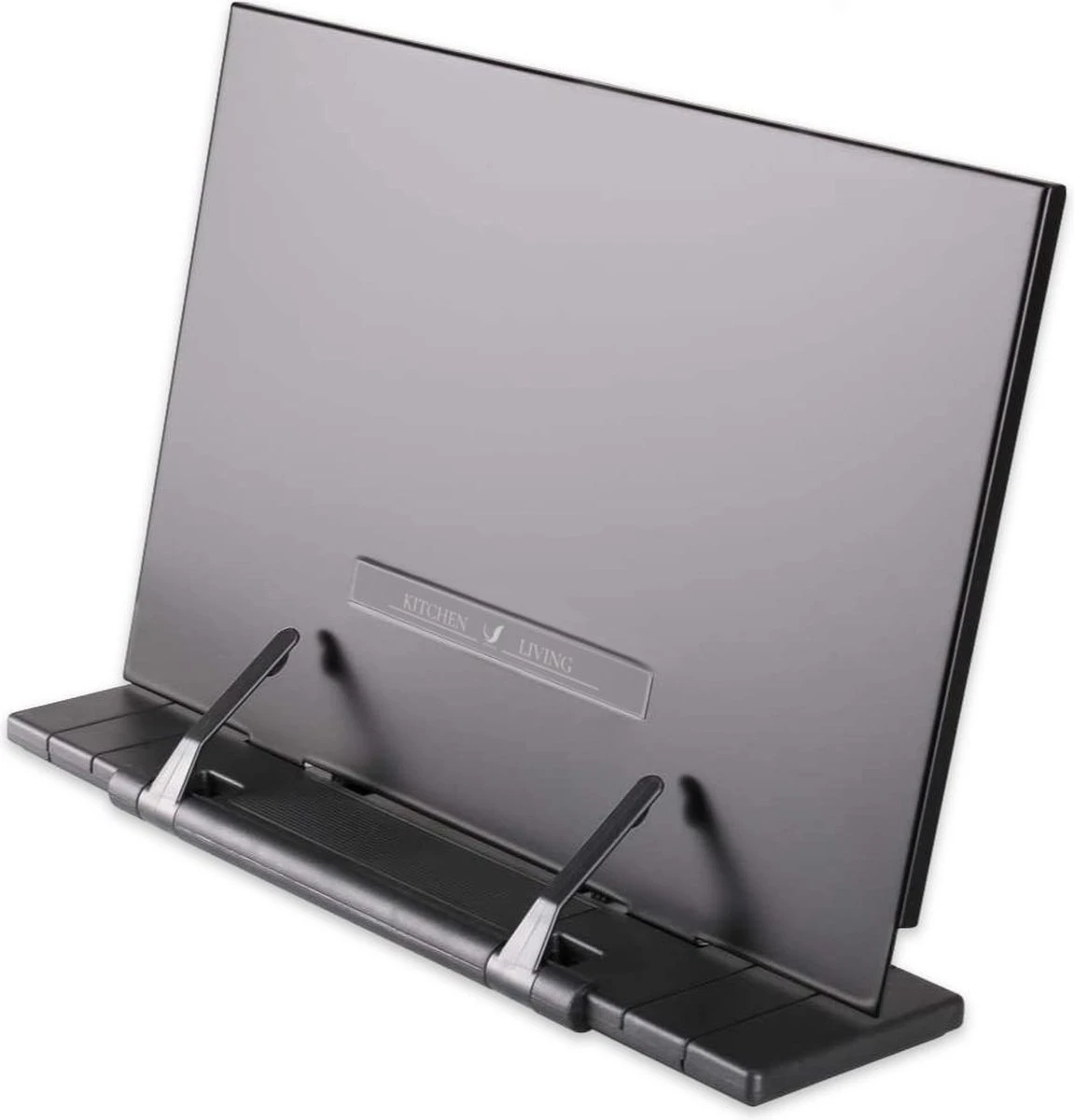 Soothe 7-Traps Verstelbare Boekenstandaard – Kookboekstandaard – Boekenhouder – Tablethouder – Documentenhouder – Zwart Metaal 3 Soothe 7-Traps Verstelbare Boekenstandaard – Kookboekstandaard – Boekenhouder – Tablethouder – Documentenhouder – Zwart Metaal