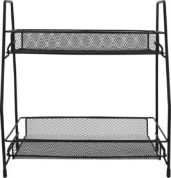 QUVIO Kruidenrekken Staal - Kruidenrek Staand - Kruidenrekken Zwart - Opbergrek - Opbergrekken Breedte Van 25 Tot 50 Cm - Opbergrek Zwart - Keukenrek - Keukenrek Staand 2 Laags - Zwart - Metaal 9 QUVIO Kruidenrekken Staal - Kruidenrek Staand - Kruidenrekken Zwart - Opbergrek - Opbergrekken Breedte Van 25 Tot 50 Cm - Opbergrek Zwart - Keukenrek - Keukenrek Staand 2 Laags - Zwart - Metaal -Thuisopslag 1154x1200