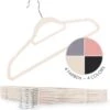 Blumtal - Kledinghangers - Velvet - Fluweel - Ivoor - Set Van 50 -Thuisopslag 1158x1200 1