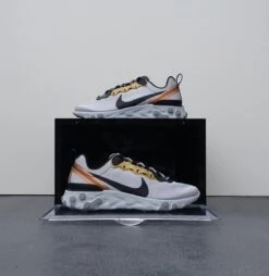 Merkloos Sneaker Box - Schoenenopberger - Stapelbaar - Zwart Sideways (Deurtje & Magneetjes) -Thuisopslag 1168x1200 3