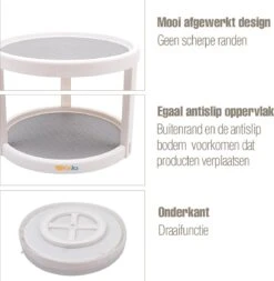 Draaiplateau Badkamer Accessoires Opbergrek Kruidenrek Plateau 2 - Keukenrek - Keuken Organizers - Koelkast Organiser Staand - Aanrecht Rek - Lazy Susan - Keukenkastorganizers - Kruidencarrousel - Rond - Draaischijf - Kruiden Organizer - Draaibaar 11 Draaiplateau Badkamer Accessoires Opbergrek Kruidenrek Plateau 2 - Keukenrek - Keuken Organizers - Koelkast Organiser Staand - Aanrecht Rek - Lazy Susan - Keukenkastorganizers - Kruidencarrousel - Rond - Draaischijf - Kruiden Organizer - Draaibaar -Thuisopslag 1173x1200 2