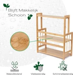Cellavi Duurzaam Kruidenrek Staand Van Bamboe - Keukenrek Verstelbaar - Keuken Accessoires - Stevige Constructie - Multifunctioneel En Waterafstotend -Thuisopslag 1173x1200