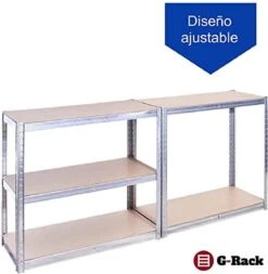 Het Opschorten Van De Garage: 150cm X 75cm X 30cm | Opschorten Voor Zwaar Werk - 1 5 Tier Stalen Opschorting (175KG Per Plank), 875KG Capaciteit | 5 Jaar Garantie 9 Het Opschorten Van De Garage: 150cm X 75cm X 30cm | Opschorten Voor Zwaar Werk - 1 5 Tier Stalen Opschorting (175KG Per Plank), 875KG Capaciteit | 5 Jaar Garantie -Thuisopslag 1173x1200 3