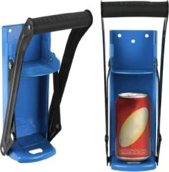 Merkloos Blikjespers - Flessenpers - Blikkenpers - Can Crusher - Blikpers - Blauw -Thuisopslag 1183x1200 6