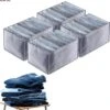 Merkloos A.K.A. Kleding Broeken Lade Organizer Set Van 4 - Jeans Opbergbox Kast Kledingkast - Broekhanger Ruimtebesparende Kledinghangers -Thuisopslag 1184x1200 3