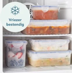 Lock&Lock Vershouddoos - Bewaardoos Met Deksel - Voor Ontbijtkoek Peperkoek En Cake - Cakedoos - 100% Luchtdicht - 2 Liter -Thuisopslag 1186x1200 2