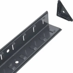 2 Stuks Magazijnstelling / Opbergrek - Easy - 160 X 80 X 40 Cm - Grijs -Thuisopslag 1188x1200 13