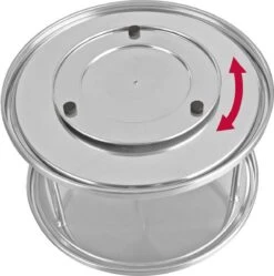 Genialo Kastje Rondel Duo - RVS - 26,5 X 15 Cm -Thuisopslag 1188x1200 3