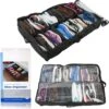 Merkloos Decopatent® Schoenen Organizer - 12 Paar Schoenen - Opberg Tas - Opbergzak Met Rits - Schoenen Opbergen Onder Bed Of In De Kast -Thuisopslag 1190x1200 5