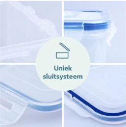 Lock&Lock Vershouddoos - Bewaardoos - Opbergdoos - Opbergbox Met Deksel - Met Handgreep - Luchtdicht - 10 Liter - Transparant -Thuisopslag 1191x1200 13