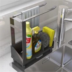 Nolad® - Aanrecht Organizer - 2 Armig- Vaatdoekhouder - Gootsteen Organizer - Keukenrek 10 Nolad® - Aanrecht Organizer - 2 Armig- Vaatdoekhouder - Gootsteen Organizer - Keukenrek -Thuisopslag 1193x1200 10