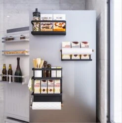 Merkloos Multifunctioneel Ophangbaar Keukenrek Of Badrek- Multifunctioneel Organiser - Magnetisch - Zwart 10 Merkloos Multifunctioneel Ophangbaar Keukenrek Of Badrek- Multifunctioneel Organiser - Magnetisch - Zwart -Thuisopslag 1196x1200 2