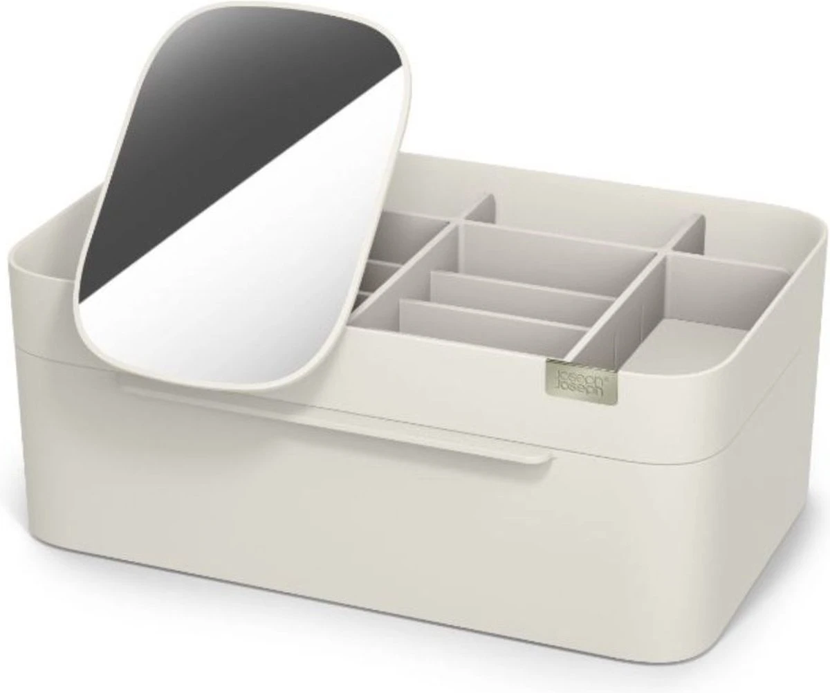 Joseph Joseph Cosmetica Opbergdoos Met Spiegel - Large - Met Spiegel - Sorteervakken 17 Joseph Joseph Cosmetica Opbergdoos Met Spiegel - Large - Met Spiegel - Sorteervakken - Afbeelding 15