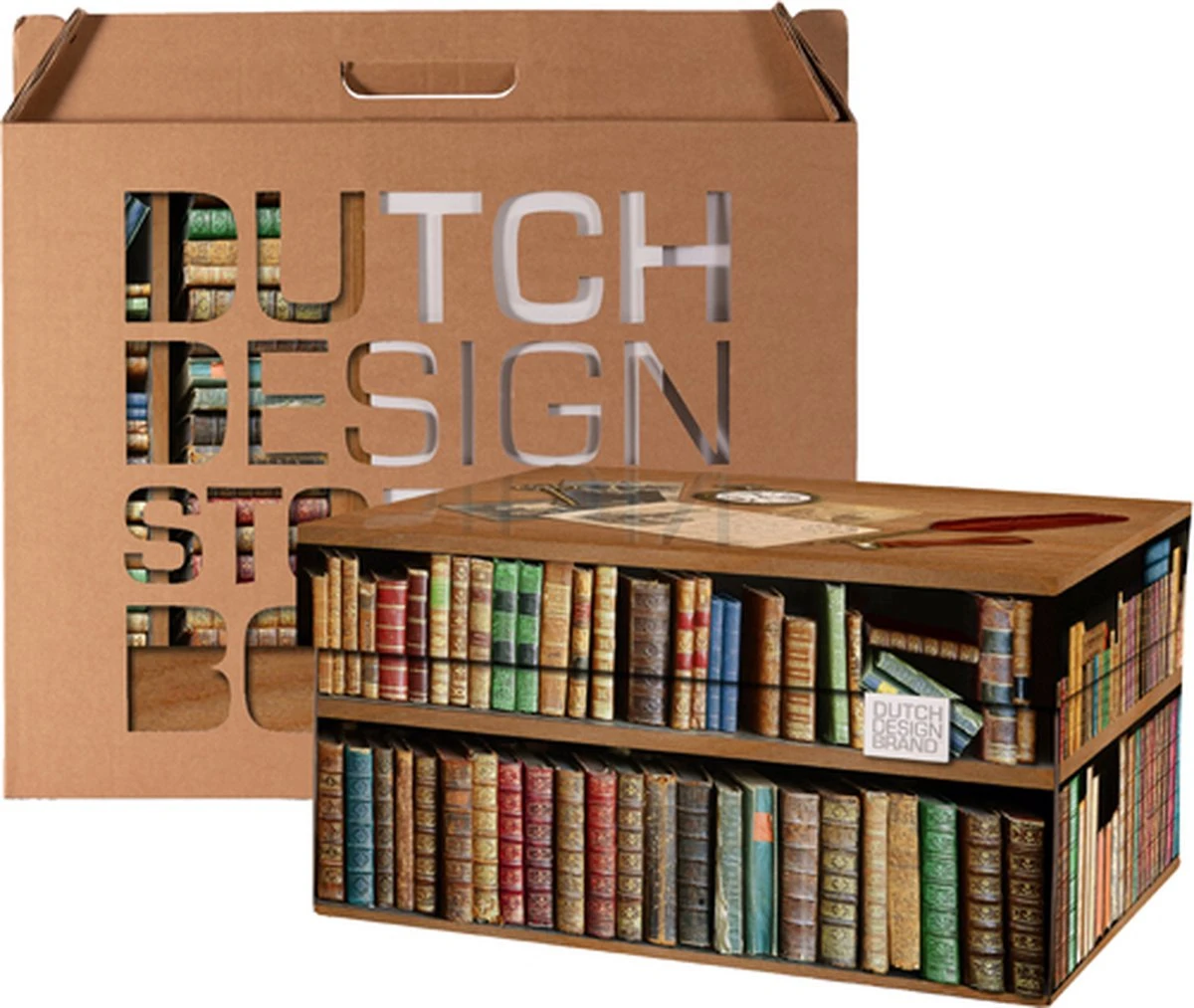 Dutch Design Brand - Dutch Design Storage Box - Opbergdoos - Boeken - Literatuur - Vintage - Bibliotheek - Library - Books 7 Dutch Design Brand - Dutch Design Storage Box - Opbergdoos - Boeken - Literatuur - Vintage - Bibliotheek - Library - Books - Afbeelding 5