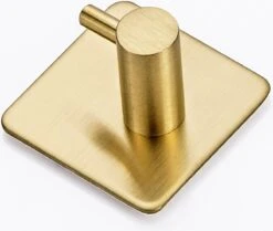 YONO Zelfklevende Haakjes – RVS Ophanghaakjes – Ultra Sterke Plakhaakjes – 4 Stuks – Goud -Thuisopslag 1200x1015 2