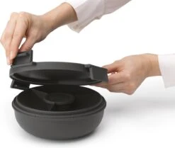 Brabantia Make & Take Salade Lunchbox - 1,3 L - Kunststof - Dark Grey -Thuisopslag 1200x1016