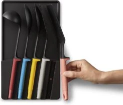 Joseph Joseph Snijplankenhouder Incl. Snijplanken - Meerkleurig - Ophangen Zonder Boren, Vaatwasserbestendig -Thuisopslag 1200x1018