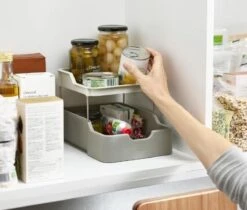 Joseph Joseph Keukenkast Organizer Met Lade - Grijs - Uitschuifbaar 19 Joseph Joseph Keukenkast Organizer Met Lade - Grijs - Uitschuifbaar -Thuisopslag 1200x1020 3