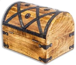 Brynnberg Schatkist Groot 20x15x16 Cm Piratenschatkist Massief Hout Bruin -Thuisopslag 1200x1021 2