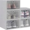 Repus - Set Van 5 - Schoenen Opberger - Schoenendoos - Opstapelbaar - Shoe Box - Wit -Thuisopslag 1200x1025 2